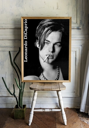 Леонардо Ди Каприо с сигаретой - 2