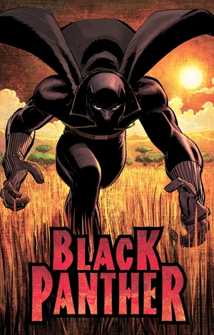 Черная Пантера в динамике заката - 1