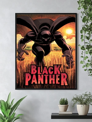 Черная Пантера в динамике заката - 4