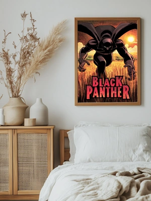 Черная Пантера в динамике заката - 5