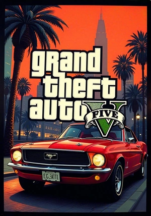 GTA 5 — Ночной городской пейзаж - 1