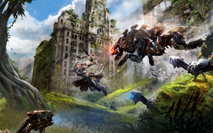Horizon Zero Dawn — Дикая природа и технологии в динамике - 1
