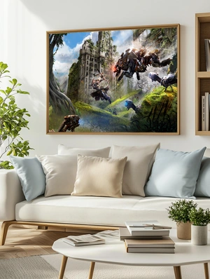 Horizon Zero Dawn — Дикая природа и технологии в динамике - 3