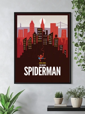 Человек-паук и урбанистический пейзаж - 4