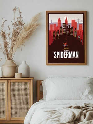 Человек-паук и урбанистический пейзаж - 5