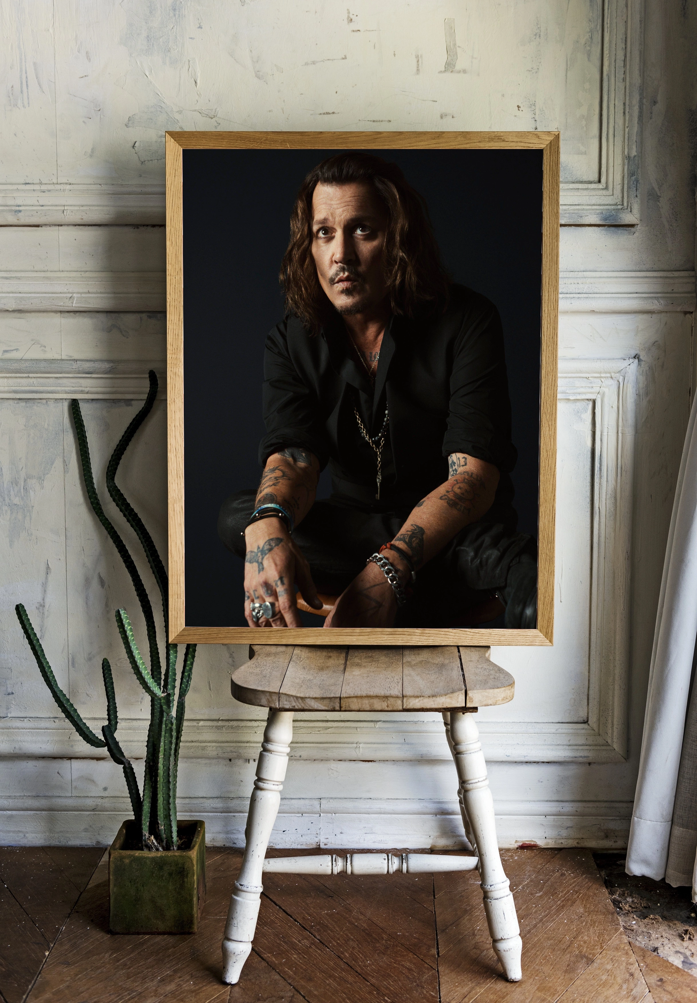 Икона стиля Джонни Депп в чёрном - 2