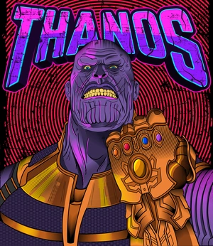 Танос и перчатка бесконечности - 1