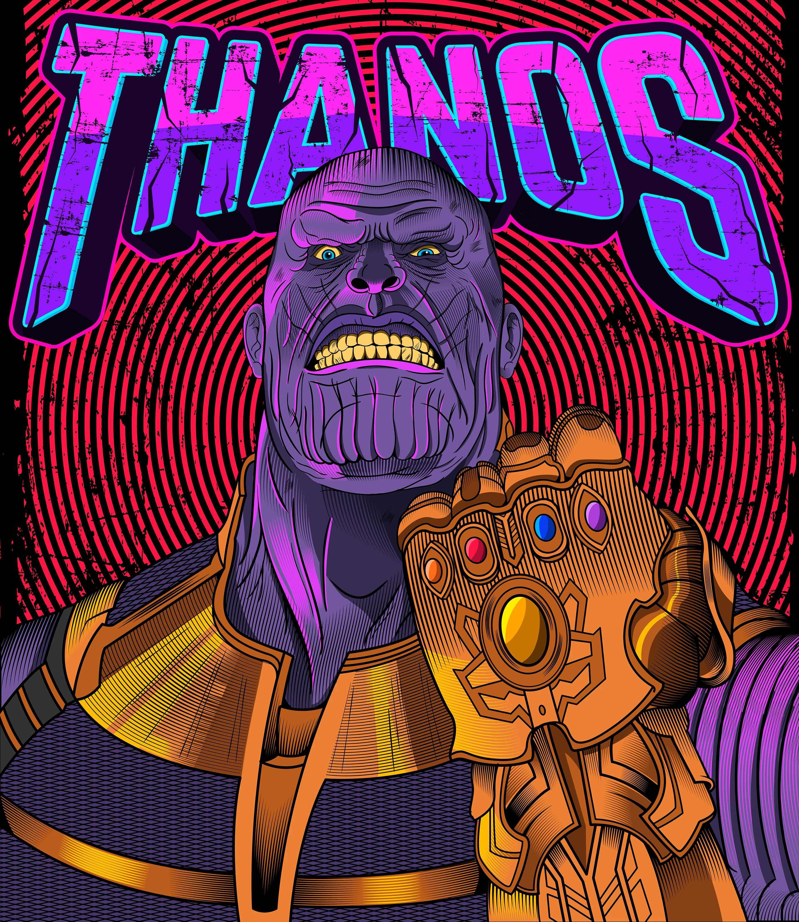 Танос и перчатка бесконечности - 1