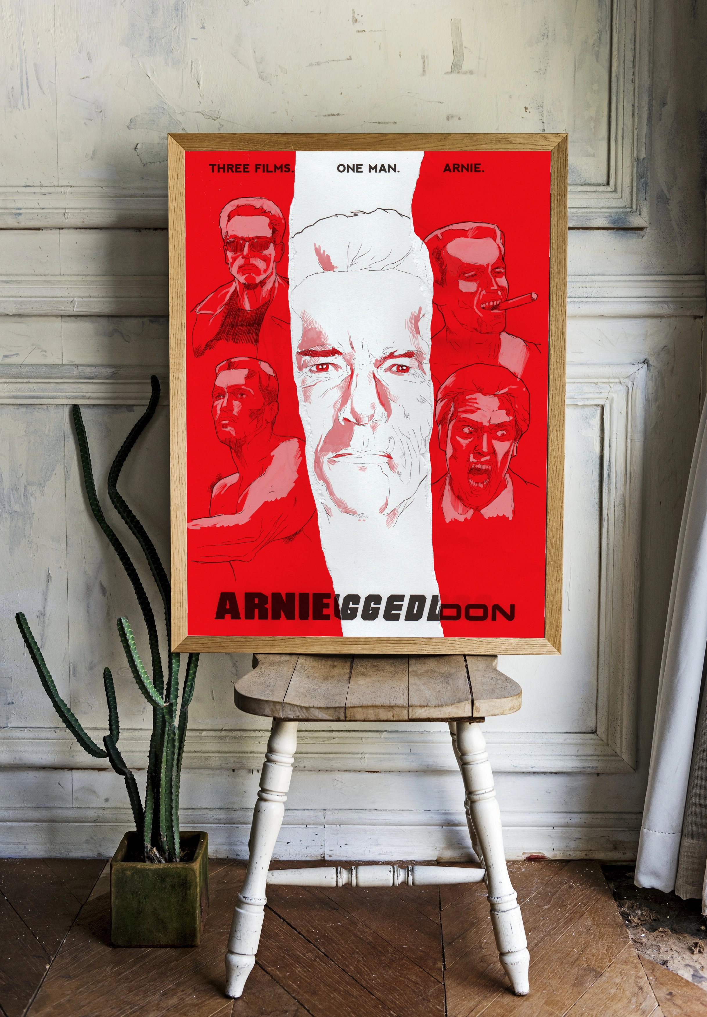 Арнольд Шварценеггер в стиле минимализма - 2