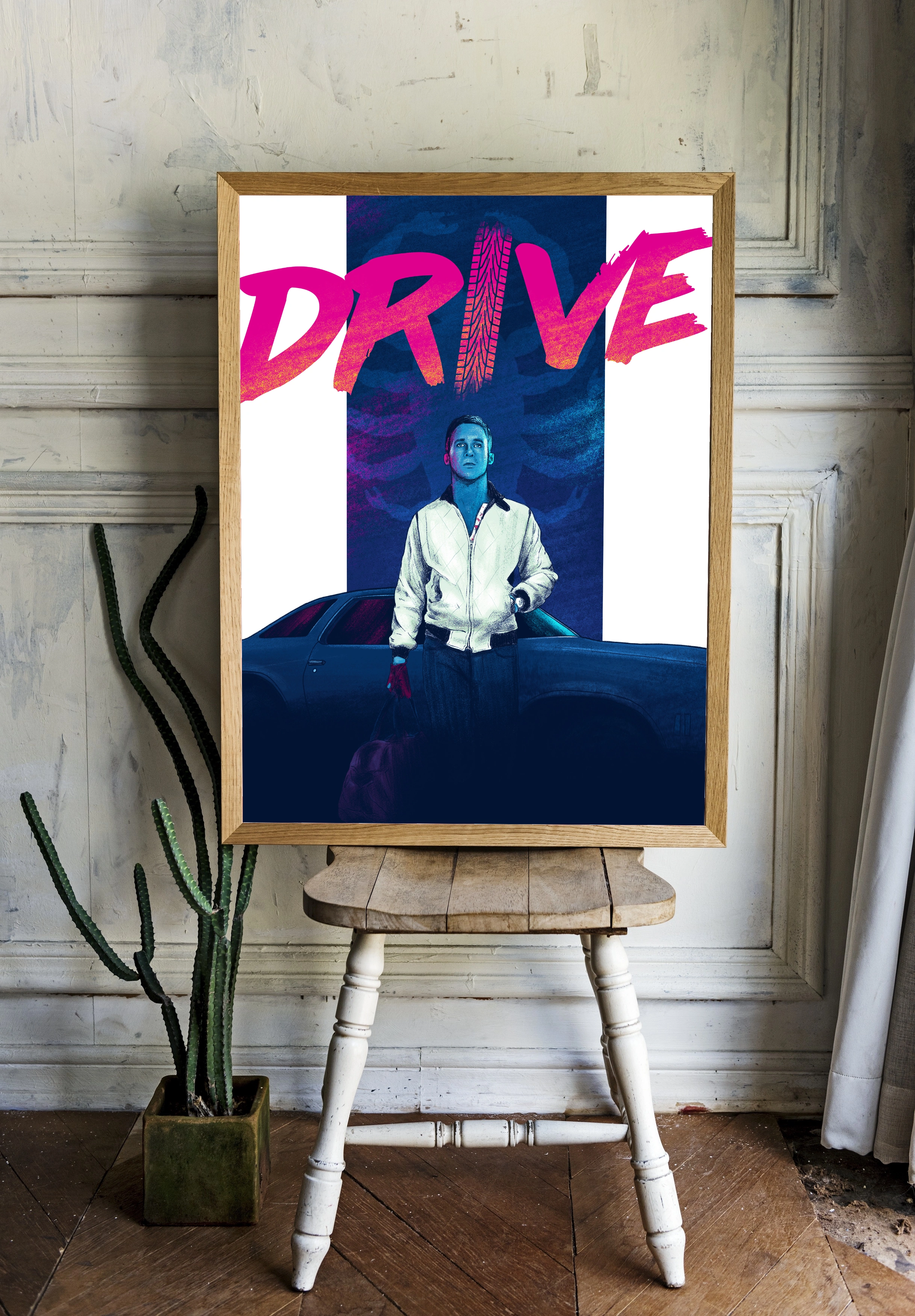 Drive — Городской нуар в синем и розовом - 2