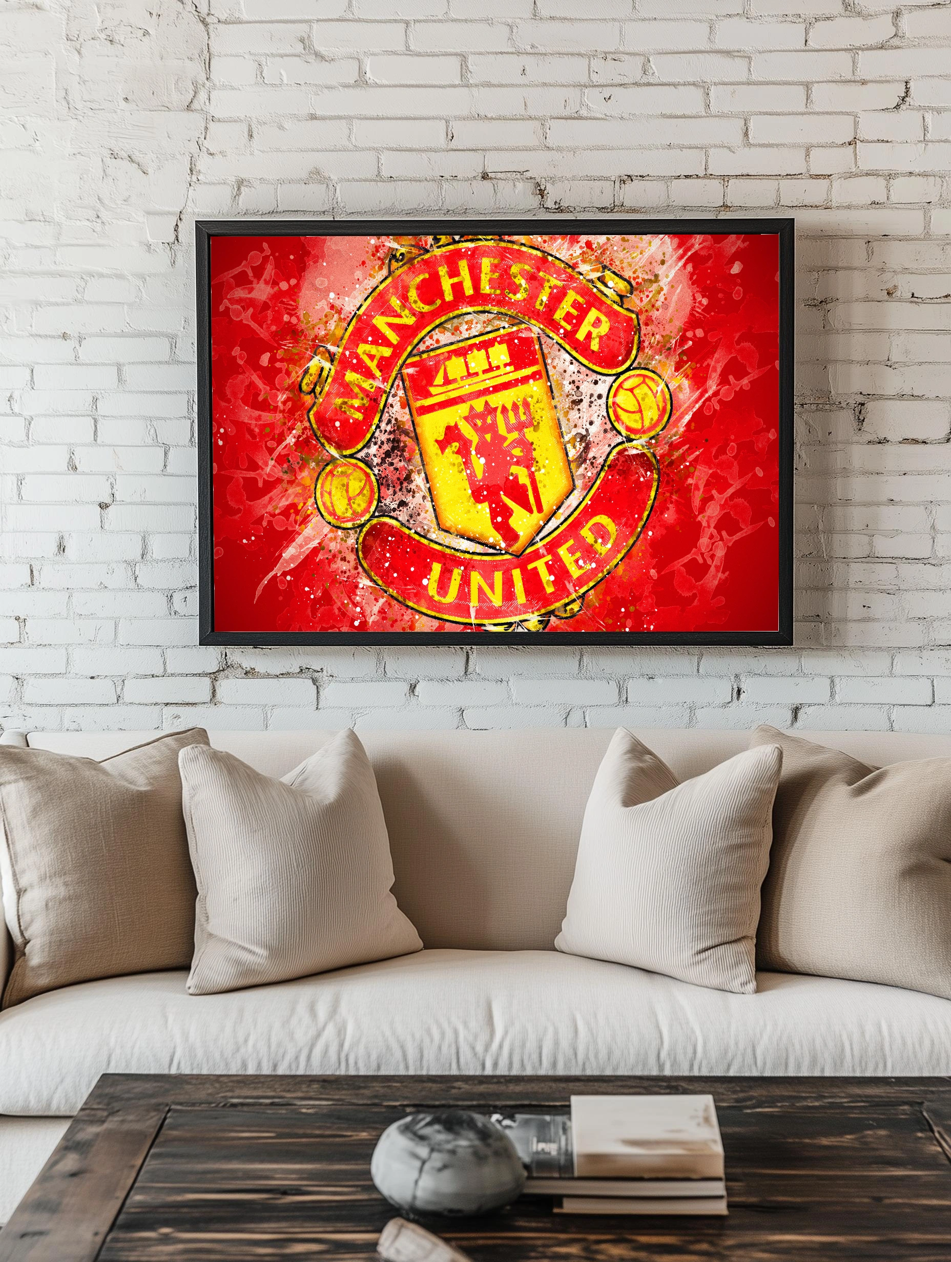 Manchester United — Эмблема с энергетикой - 2