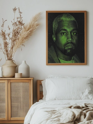Современный портрет Kanye West - 5
