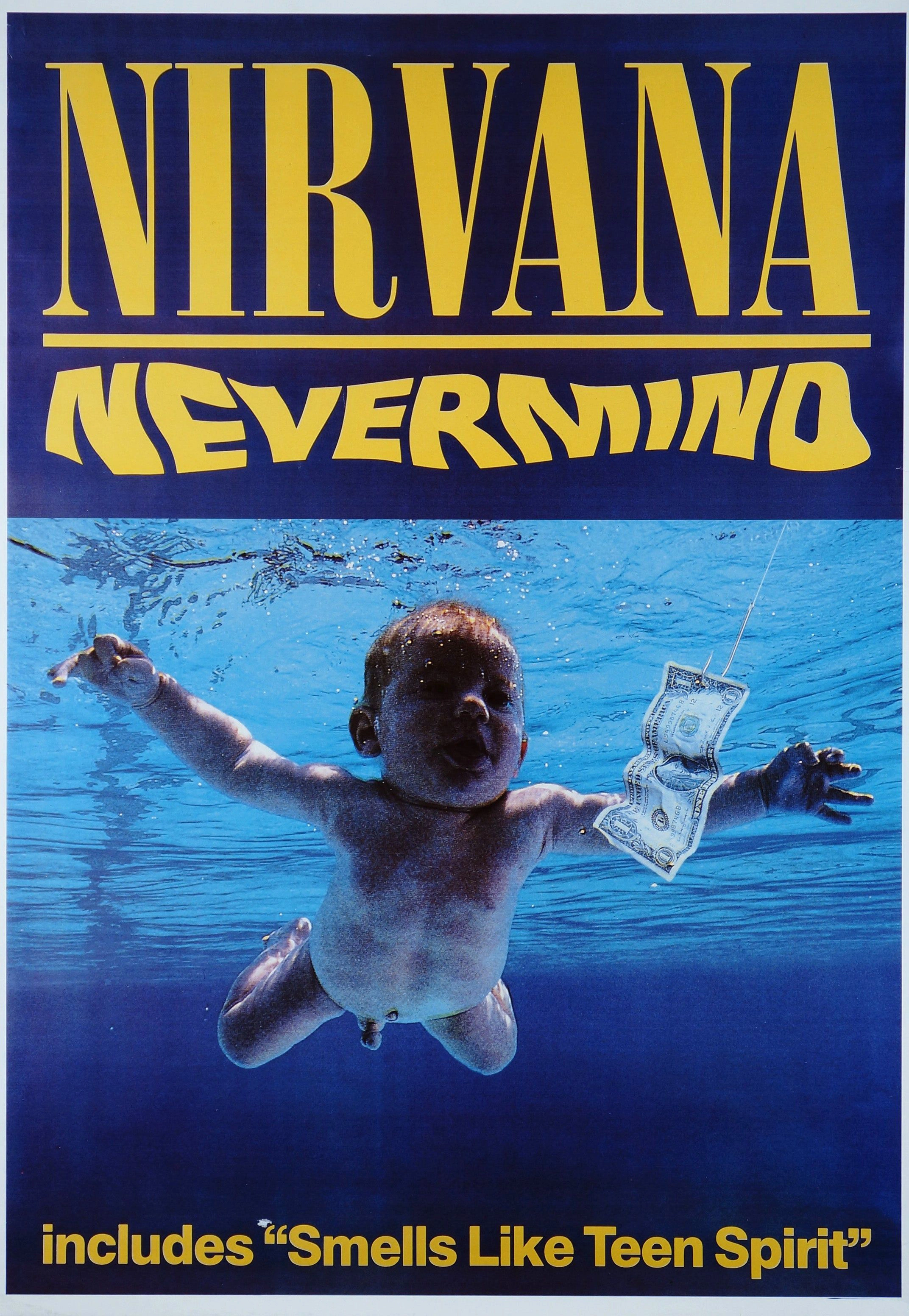 Культовая обложка Nirvana Nevermind - 1