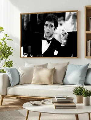 Тони Монтана в черно-белом - 3