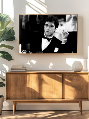 Тони Монтана в черно-белом - 4