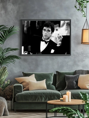 Тони Монтана в черно-белом - 5