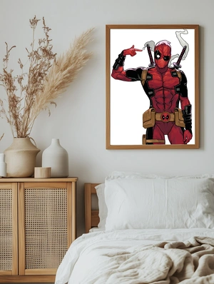 Иллюстрация Дэдпула в красном - 5