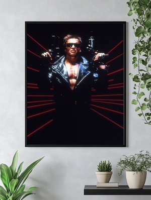 Терминатор — Арнольд Шварценеггер в кожаной куртке - 4