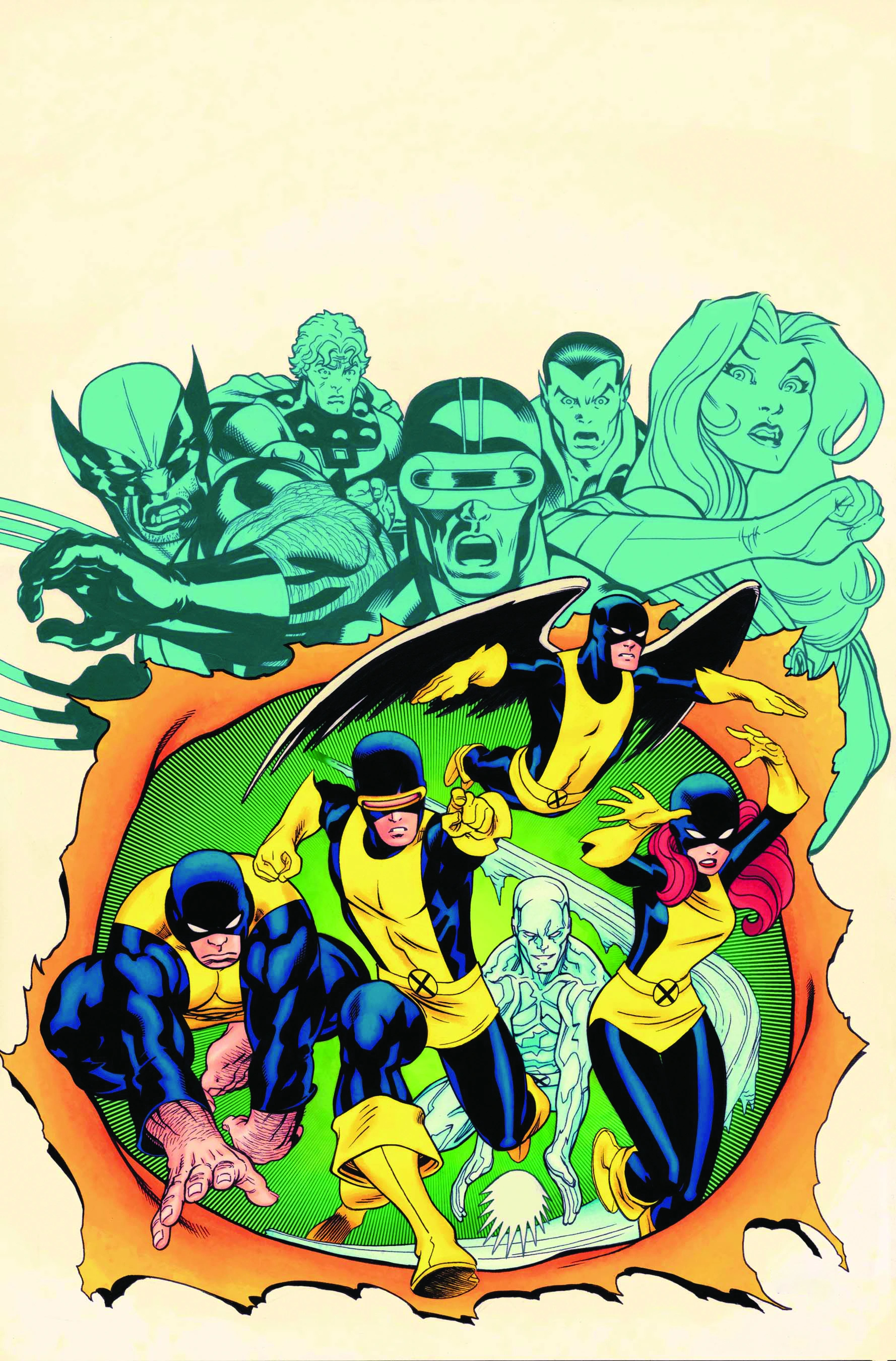 Люди Икс в классическом комикс-стиле - 1