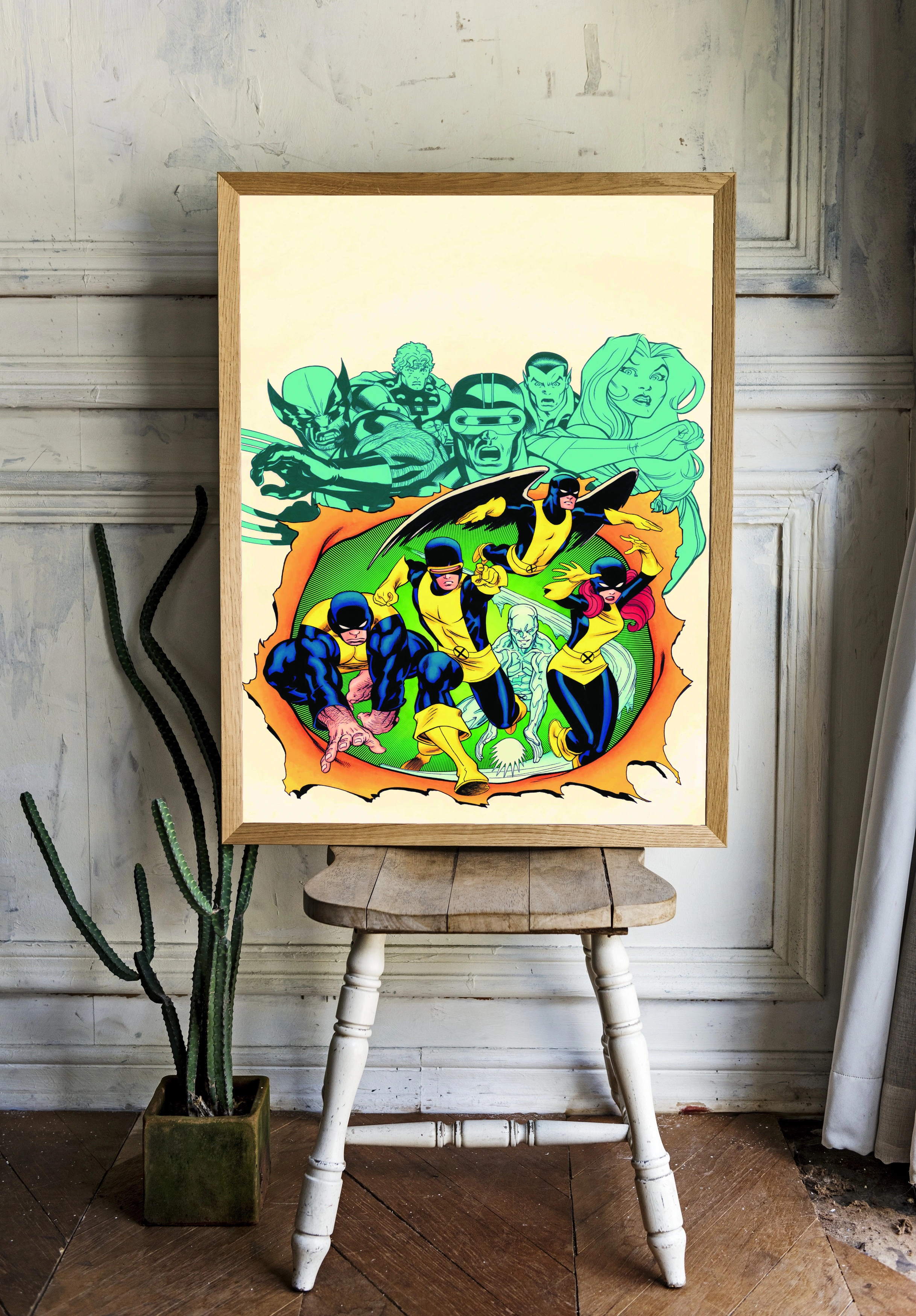 Люди Икс в классическом комикс-стиле - 2