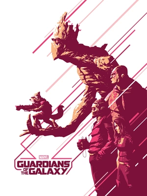 Команда Стражей Галактики в стиле поп-арт - 1