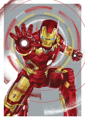 Железный человек в активном движении - 1