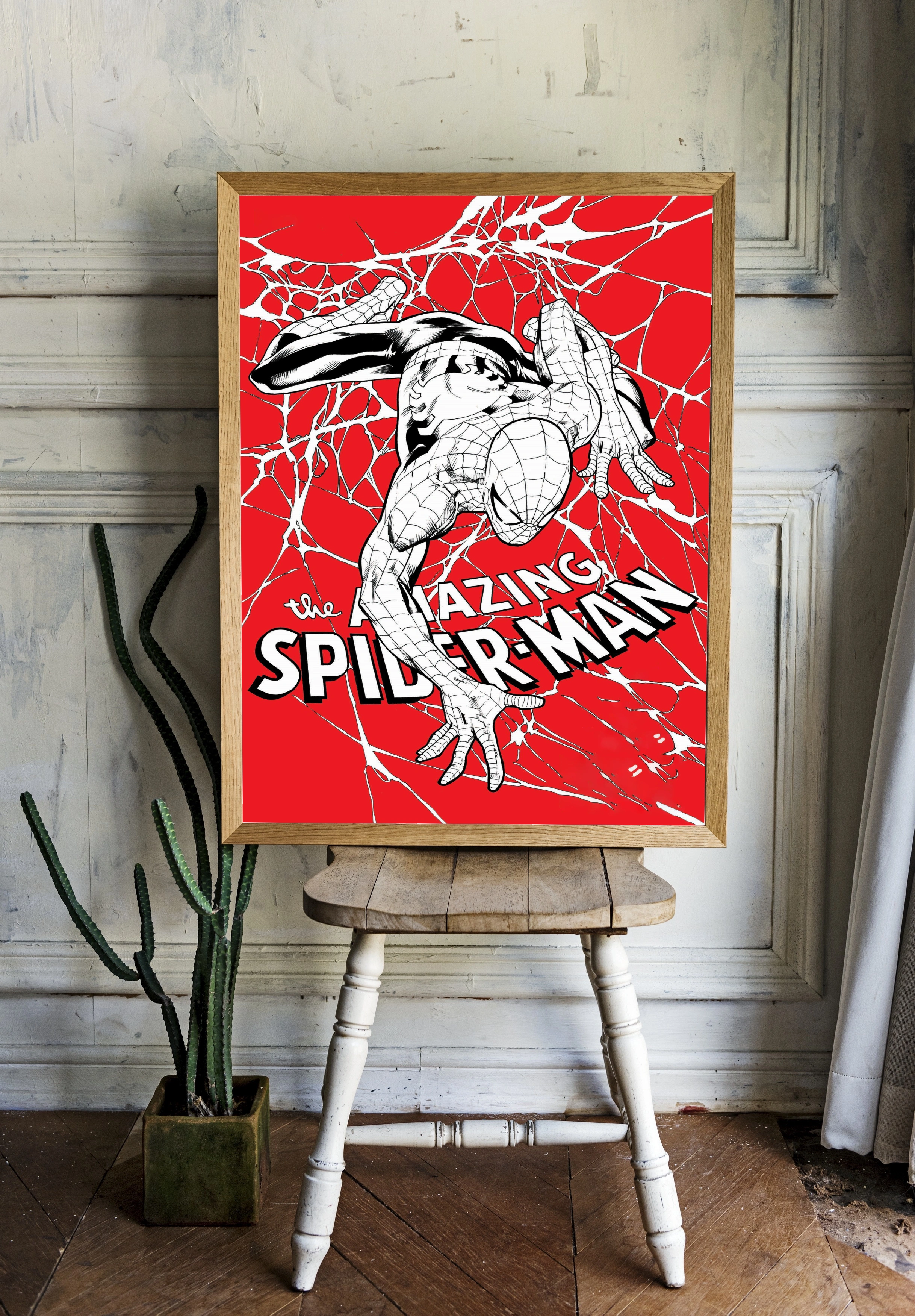 Человек-паук в классическом комиксном стиле - 2