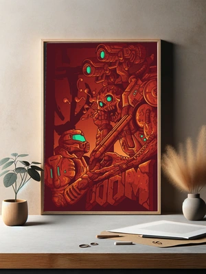 Doom — Механическое противостояние в ночном тоне - 3