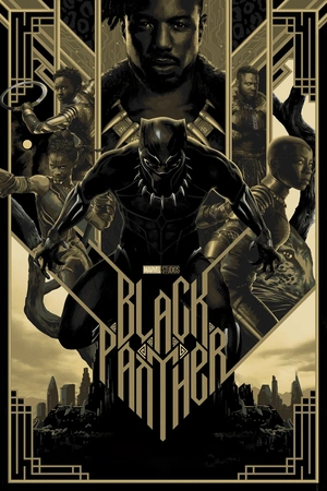 Чёрная Пантера — Винтажный стиль - 1