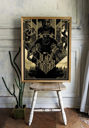 Чёрная Пантера — Винтажный стиль - 2