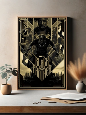 Чёрная Пантера — Винтажный стиль - 3