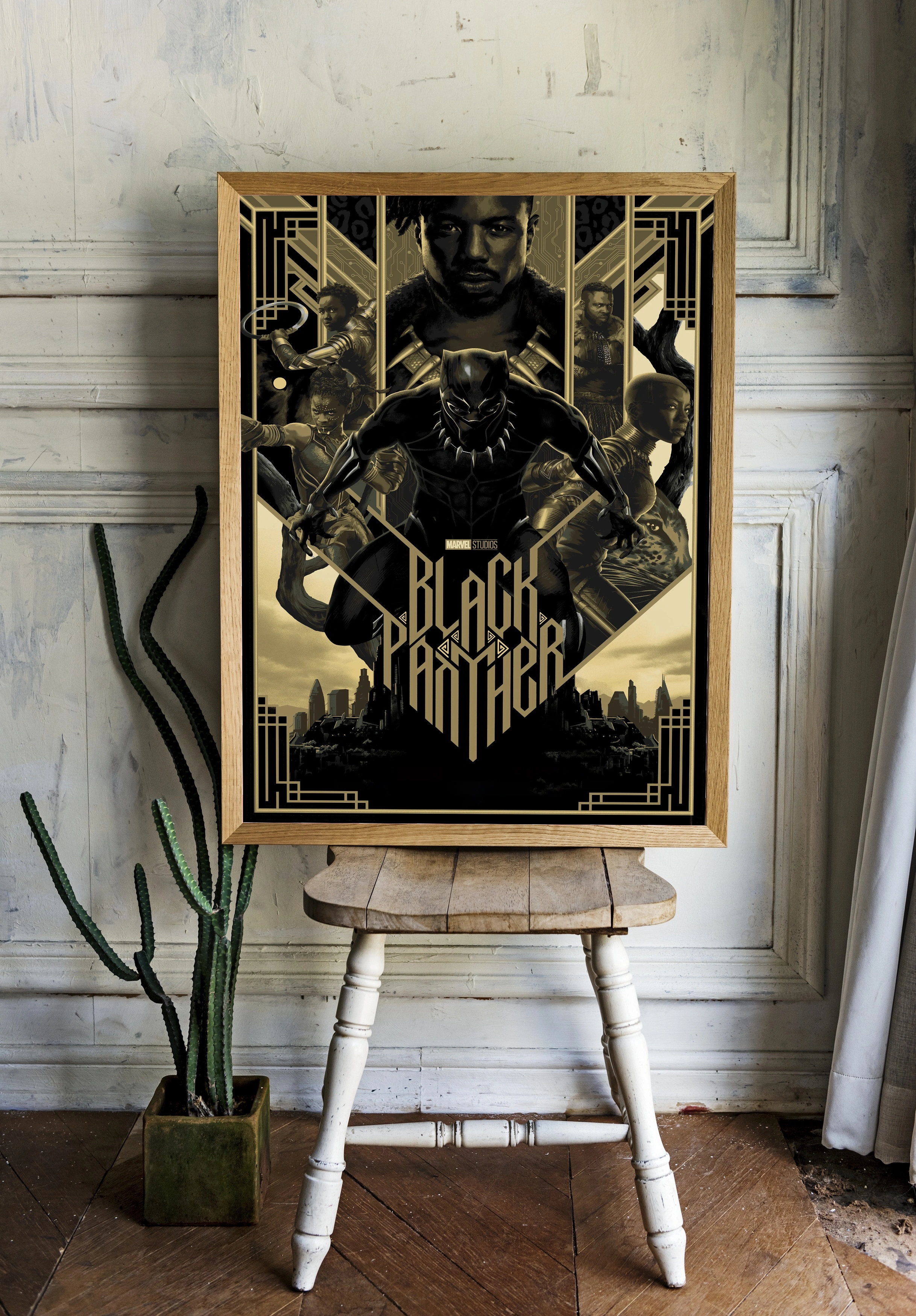 Чёрная Пантера — Винтажный стиль - 2