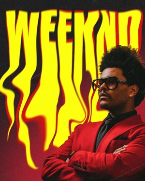 The Weeknd в стиле современного искусства - 1