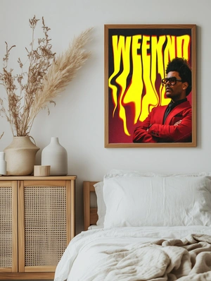 The Weeknd в стиле современного искусства - 5
