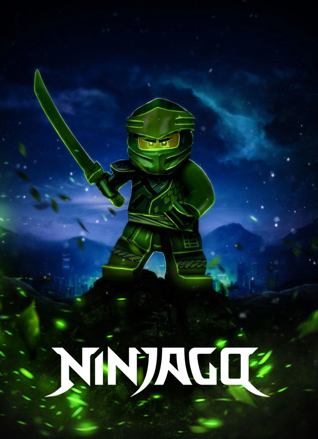 LEGO Ninjago — Зелёный воин ночи - 1