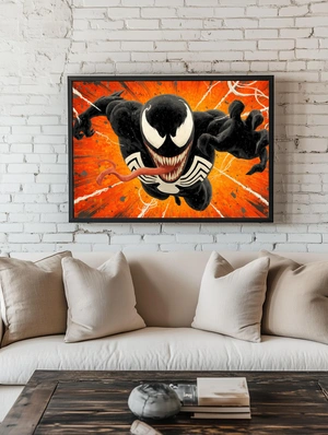 Venom в динамике на ярком фоне - 2