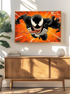 Venom в динамике на ярком фоне - 4