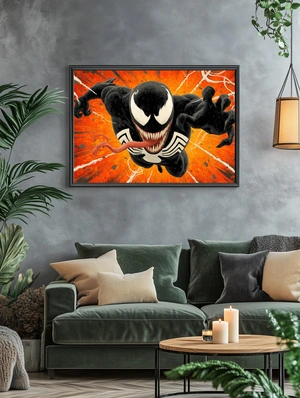 Venom в динамике на ярком фоне - 5