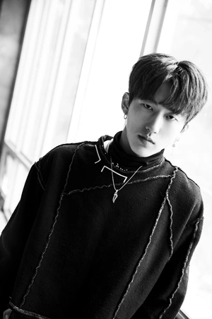 Stray Kids — Чанбин в монохроме - 1
