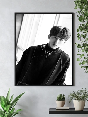 Stray Kids — Чанбин в монохроме - 4