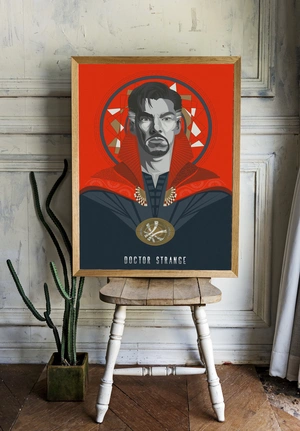 Доктор Стрэндж в стиле геометрии - 2