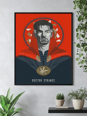 Доктор Стрэндж в стиле геометрии - 4