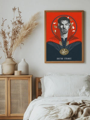 Доктор Стрэндж в стиле геометрии - 5