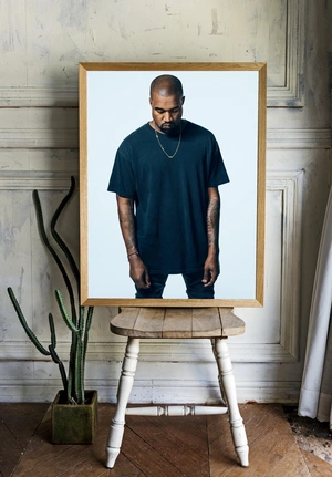 Kanye West в моменте размышления - 2