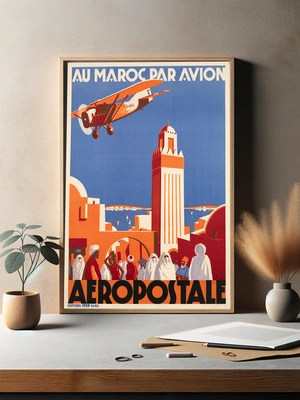 Aeropostale – Au Maroc Par Avion - 3