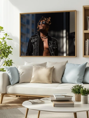 Juice WRLD в современном городском антураже - 3