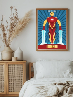 Железный человек в стиле ретро - 5