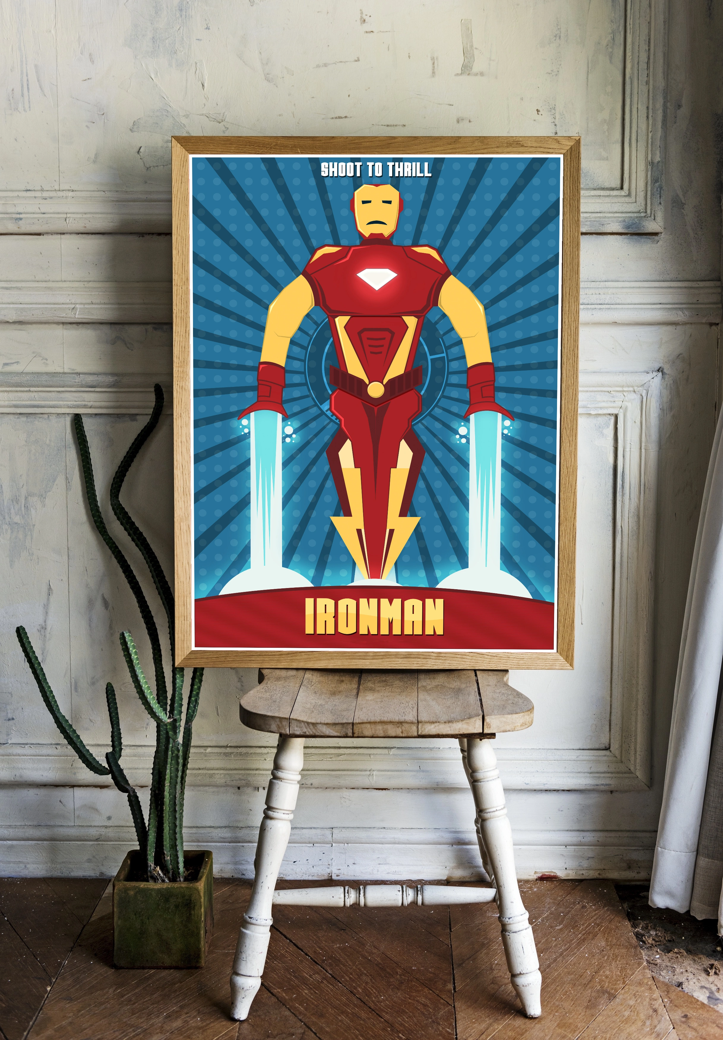 Железный человек в стиле ретро - 2