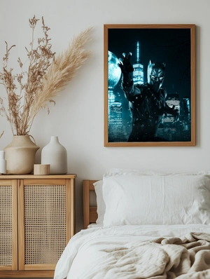 Чёрная Пантера в сиянии луны - 5