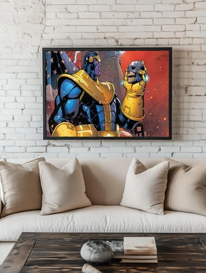 Танос с черепом в руках - 2